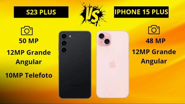 Galaxy S23 Plus 5G vs IPhone 15 Plus 5G - COMPARATIVO смотреть онлайн