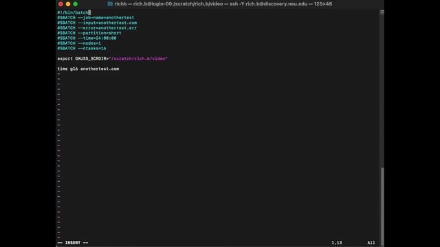 Using Gaussian Through Terminal - 9 - Run through of materials смотреть онлайн