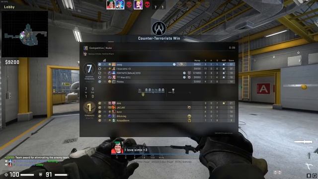 Ree Kid and the gang play CS:GO смотреть онлайн