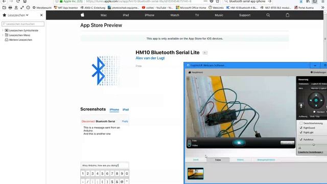 012 Serielle Kommunikation Bluetooth Hm10 BT05 mit Android und IOS смотреть онлайн