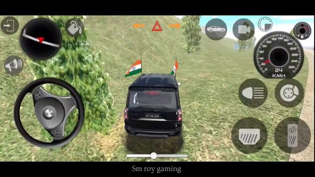 Indian 🇮🇳 car simulator game sidhu musewala real indian new colour Thar model Legender off road 202 смотреть онлайн