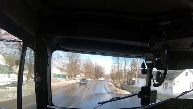 Freightliner Classic XL. Звук ПЯТИСТА сильного Detroit Diesel и его моторный тормоз