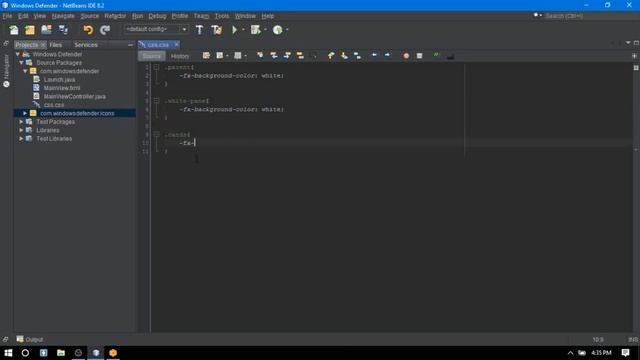Designing Windows Defender Using JavaFx смотреть онлайн