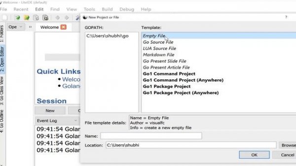Install LiteIDE on Windows | Install LiteIDE for Go on Windows