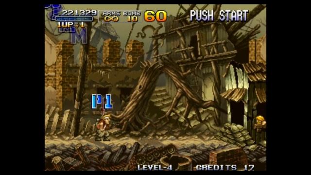 Metal Slug. Neo Geo. batocera linux. смотреть онлайн