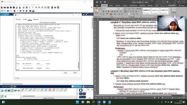 Menampilkan Table Mac Address Switch смотреть онлайн
