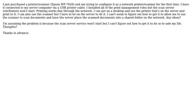 DevOps & SysAdmins: Windows Server 2012 - Distributed Scan Server service won't start смотреть онлайн