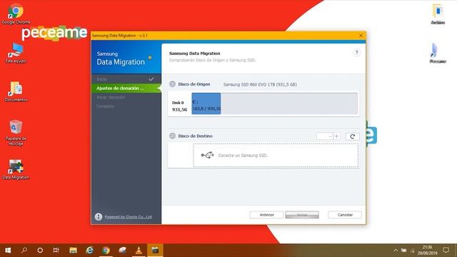 Clonar Disco Duro utilizando herramienta Samsung Data Migration Software. смотреть онлайн