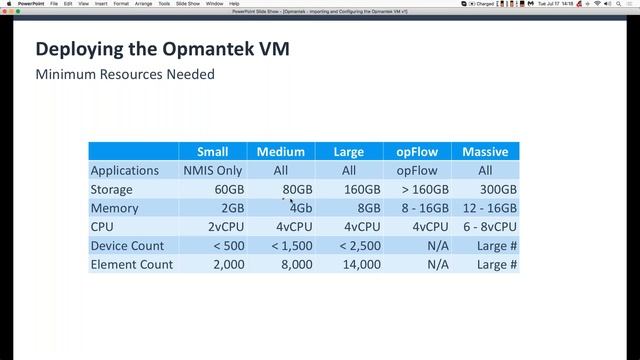 Importing and Configuring the Opmantek VM смотреть онлайн