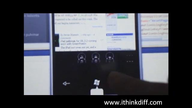 Windows Phone 7 Series Emulator on a multitouch Tablet PC смотреть онлайн