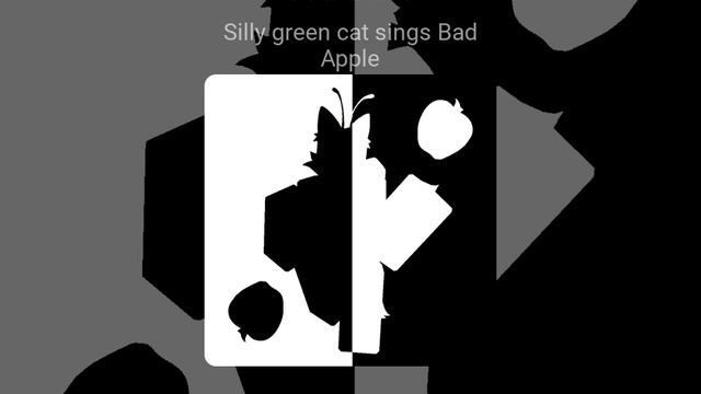 Silly green cat sings Bad Apple смотреть онлайн