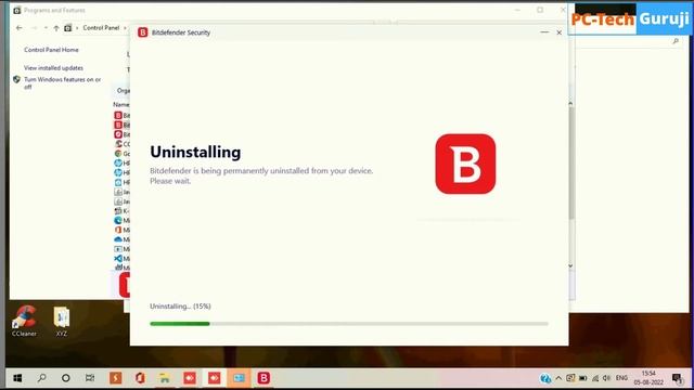 #41 How to un-installing Bit-Defender Antivirus Software in Windows 10 смотреть онлайн