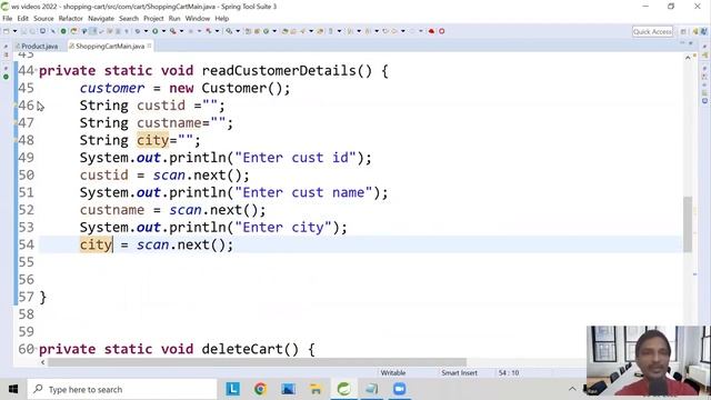 Java Projects For Beginners - Shopping Cart Example смотреть онлайн