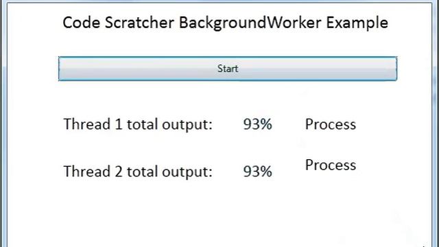 WPF Multithreading Backgroundworker смотреть онлайн