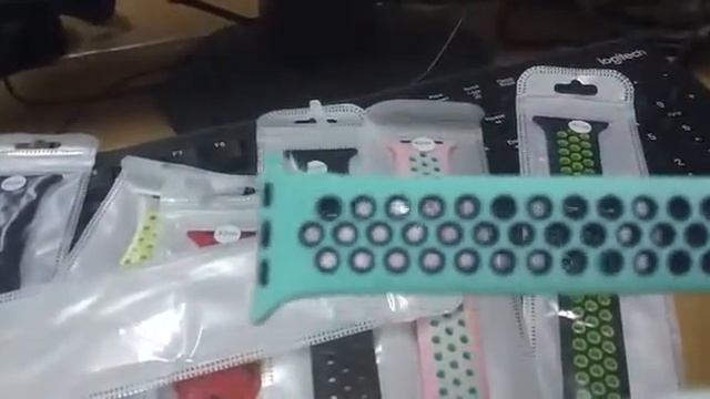 [REVIEW] APPLE WATCH iWatch 38 & 42 mm Strap - SPORT NIKE VERSION Unboxing Jakarta смотреть онлайн