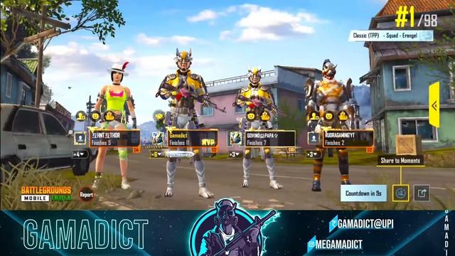 BGMI with Gamadict #gamadictPlays смотреть онлайн