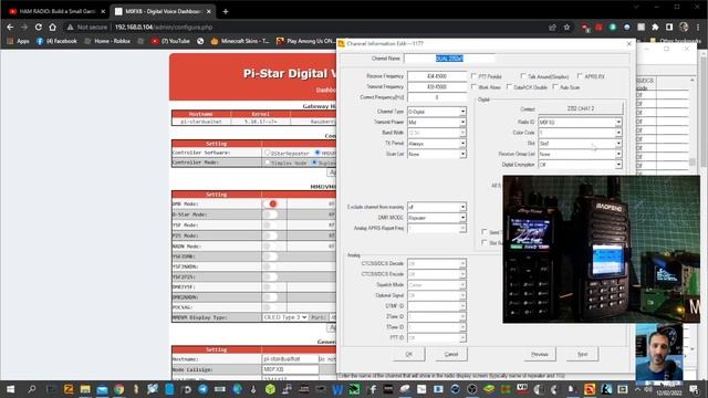 DUAL HAT DMR Settings Anytone 878/Baofeng DM1702 смотреть онлайн