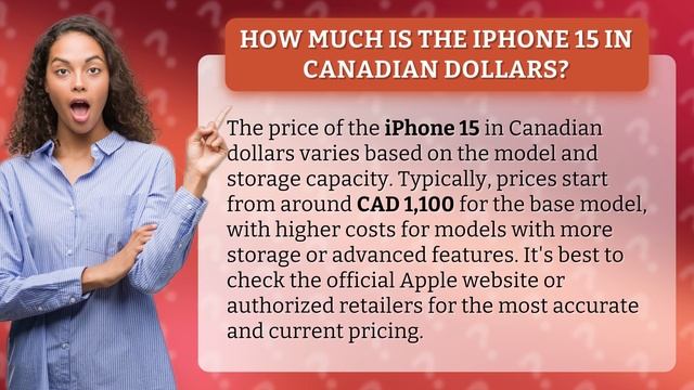 How much is the iPhone 15 in canadian dollars? смотреть онлайн