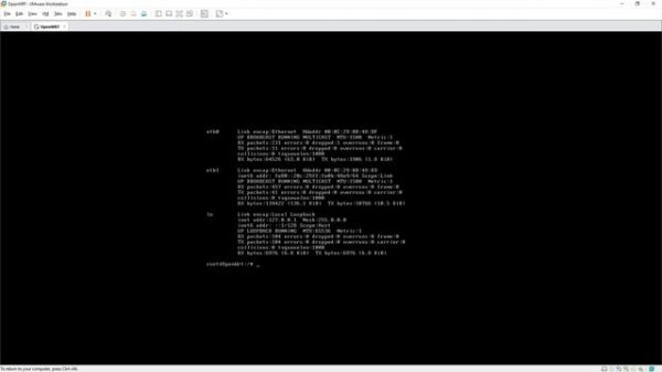 OpenWRT - VMWare Installation