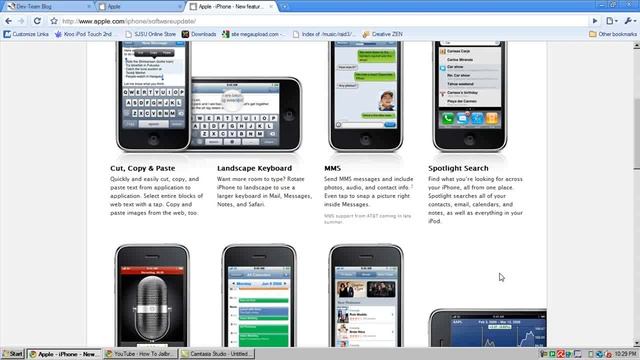 Update Video (OS 3.0, iPhone 3G S, Jailbreak & Unlock) смотреть онлайн
