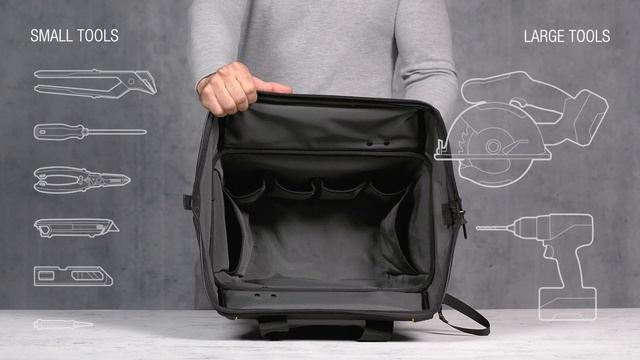 ToughBuilt® Large Massive Mouth Bag