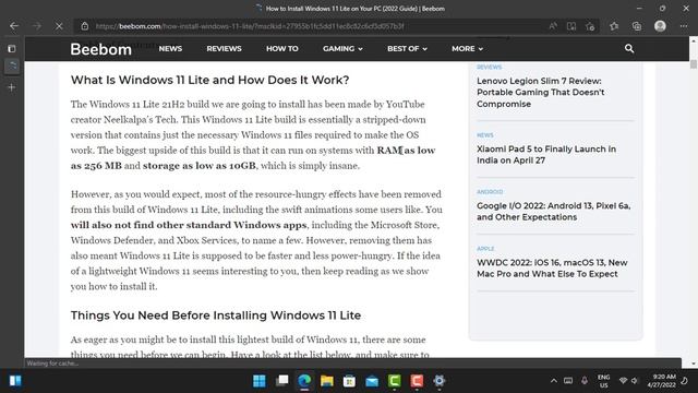 New Windows 11 Lite?? All You Need To Know About | Windows 11 Lite Released!! смотреть онлайн