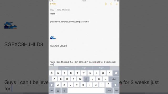 Got banned in clash royale just for hacking it!!!!! смотреть онлайн