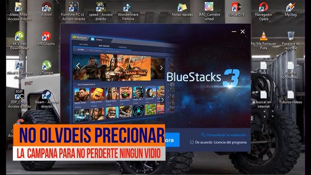 Como descargar E Instalar Setup BlueStacks 3 100% funcinal 2019 32 y 64 Bits Alex GamePlay смотреть онлайн