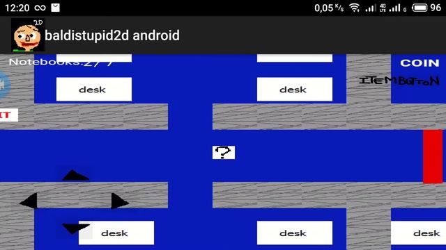 Baldi s Basics Stupid 2D Android смотреть онлайн