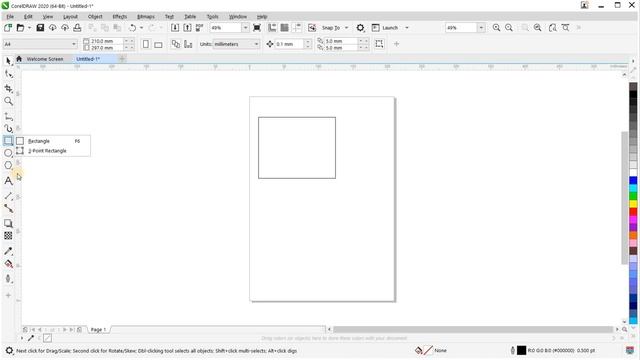 Corel Lesson - 0 Application Window смотреть онлайн