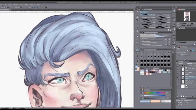 Speedpainting - Opheliden(oc)/with Clip Studio Paint PRO смотреть онлайн