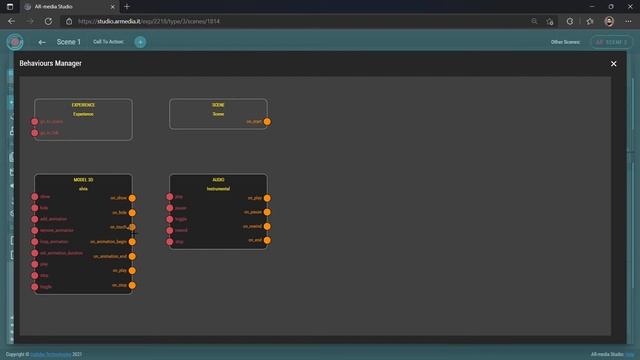 How to manage simple interactions | AR-media Studio смотреть онлайн