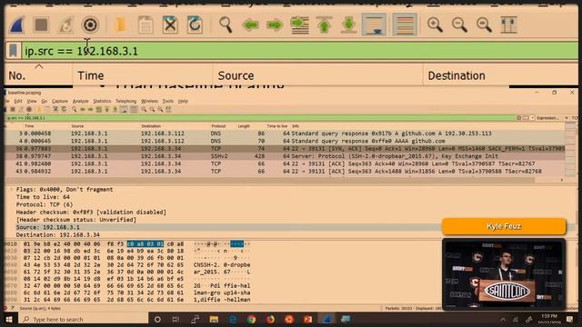 SAINTCON 2019 - Kyle Feuz - Wireshark: A Beginners Introduction смотреть онлайн