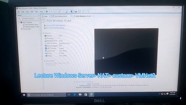 Windows server and windows 10 installation and setting up through VMware смотреть онлайн