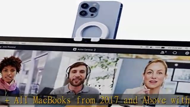 Capstone Continuity Camera Mount for MacBook Laptops | Strong Magnet | Supports Desk View | Connect смотреть онлайн
