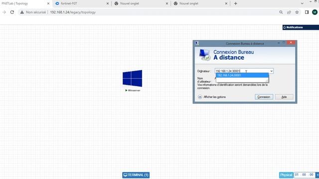 Add Win Server 2016 Fortigate v7 to pnetlab and how to access...B.Ncib.Mahmoud смотреть онлайн