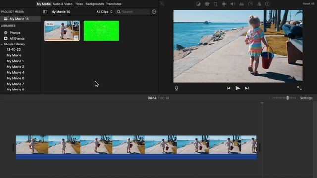 How to Use Green Screen in iMovie Video Editor | iMovie Tutorials смотреть онлайн