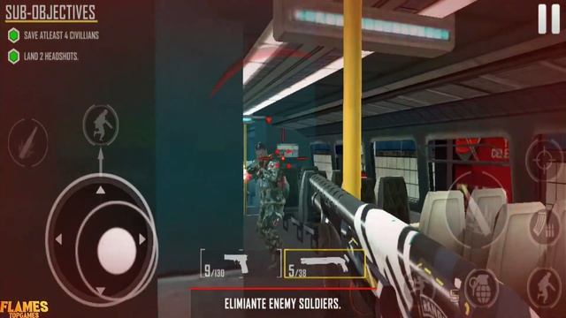 Battle Ops Free Shooting Game 3D 2020 FPS Part 2 - Android Gameplay Walkthrough смотреть онлайн