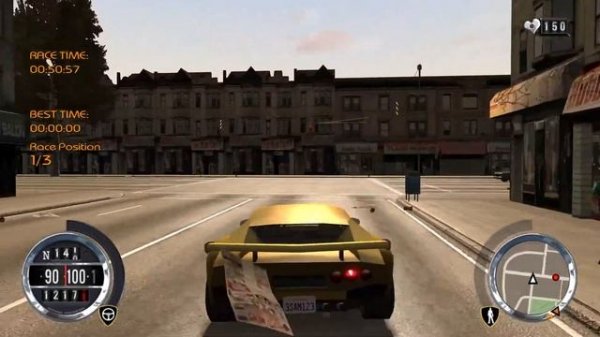 Driver: Parallel Lines - Street Race 2 (Easy)