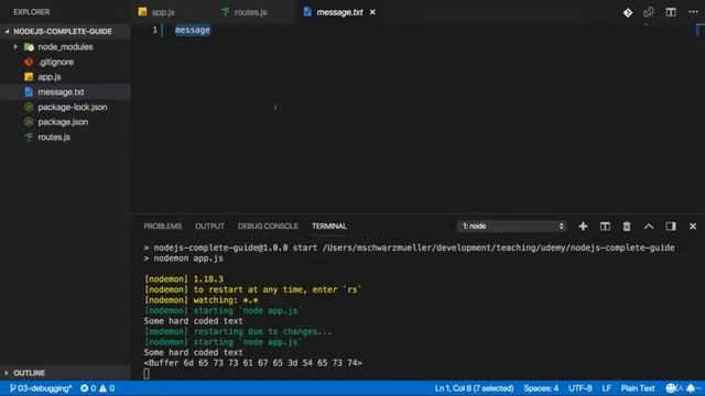How to handle errors In Nodejs || JavaScriptFrameWork смотреть онлайн