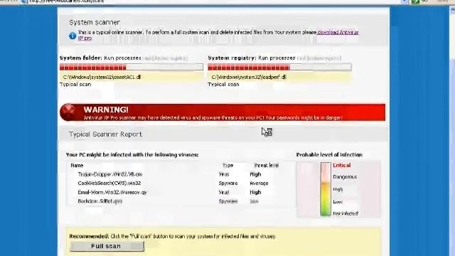 free-webscaners.com and Antivirus XP Pro смотреть онлайн