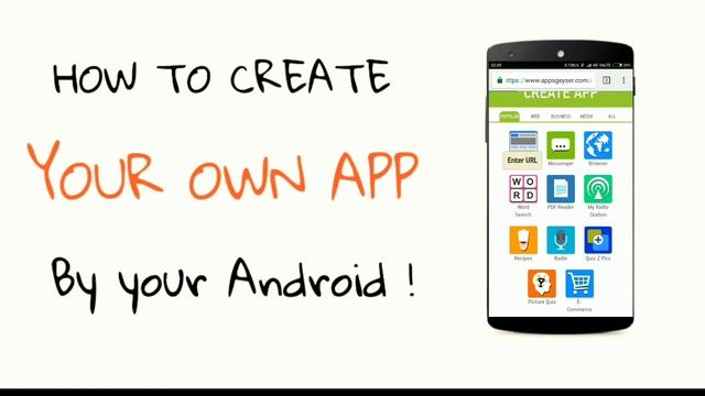 Create Android App by Your Android Phone (SIMPLE PROCESS) смотреть онлайн