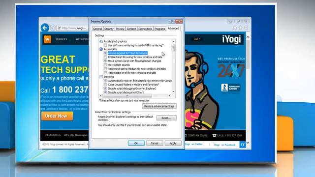 How to customize Internet Explorer® 10 to work with a screen reader or a voice recognition software смотреть онлайн