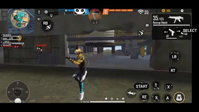 FREE FIRE COM GAMEPAD APP PANDA GAMEPAD PRO MAPEADOR.TREINAMENTO смотреть онлайн