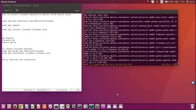 How To Install Cinnamon In Ubuntu 16.04 Xenial Xerus смотреть онлайн