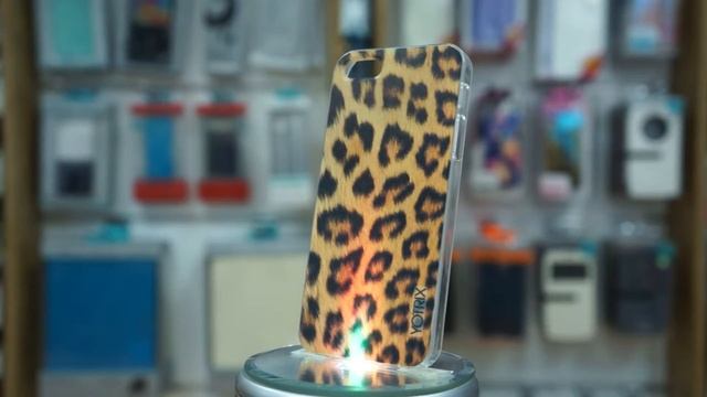 Обзор чехла Yotrix ArtCase для Apple iPhone 5/5S (рисунок Гепард) смотреть онлайн