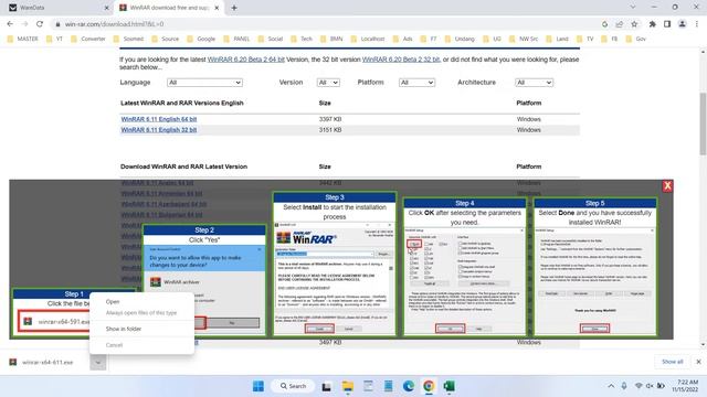 How To Open A RAR File On Windows 11