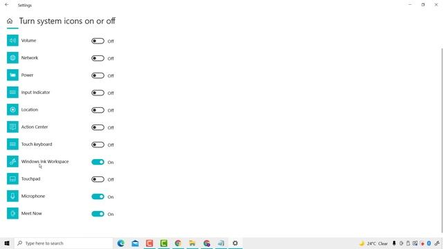 How To Disable Windows Ink Workspace Show On Taskbar Windows 10/11 смотреть онлайн