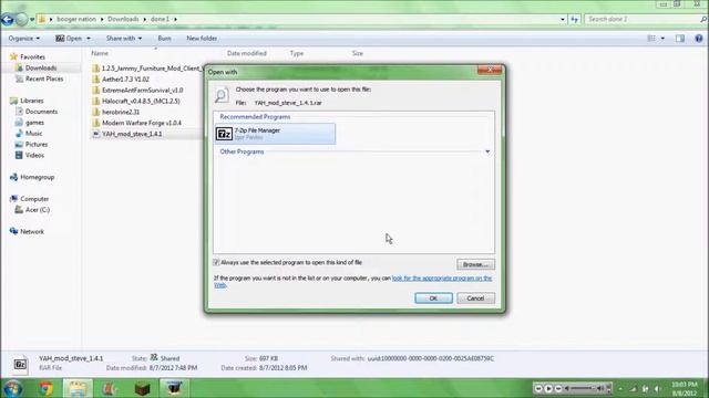 how to open .RAR files using 7-zip easy смотреть онлайн