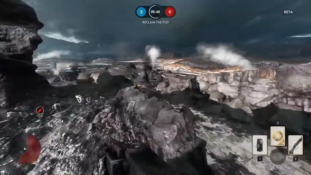 STAR WARS Battlefront Beta captured with xbox live game dvr (Windows 10) смотреть онлайн